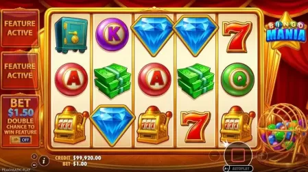 Bingo Mania slot screenshot 2