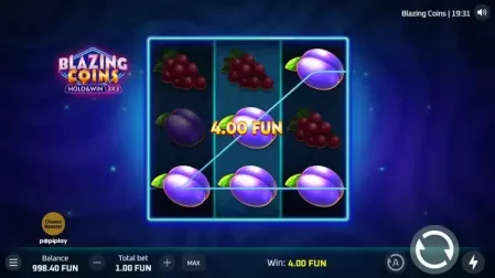 Blazing Coins Hold and Win slot screenshot 4