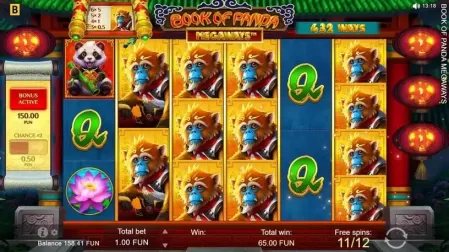 Book of Panda MEGAWAYS slot screenshot 6