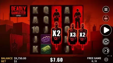 Deadly Gangster Style slot screenshot 4