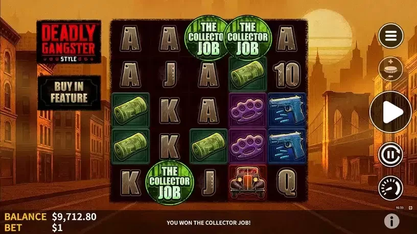 Deadly Gangster Style slot screenshot 5