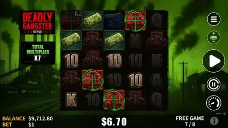 Deadly Gangster Style slot screenshot 7