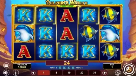 Dolphin’s Wealth Fortune slot screenshot 3