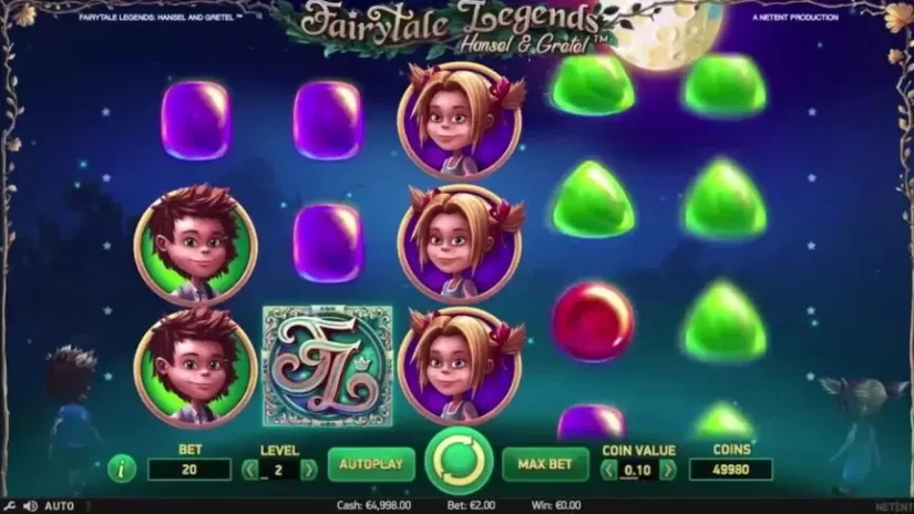 Fairytale Legends: Hansel & Gretel slot screenshot