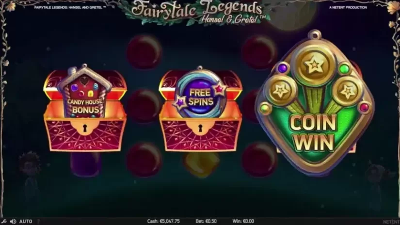 Fairytale Legends: Hansel & Gretel slot screenshot