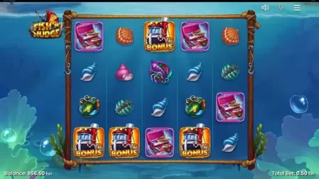 Fish 'n' Nudge slot screenshot 3