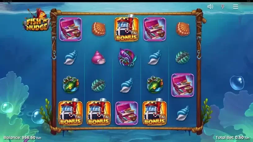 Fish 'n' Nudge slot screenshot 3