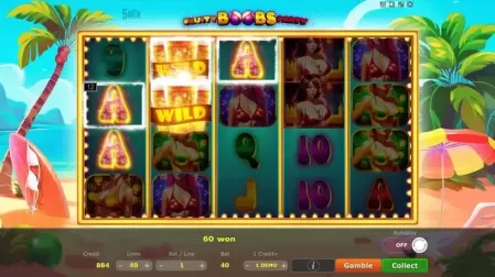 Fruity Boobs Party slot screenshot 3