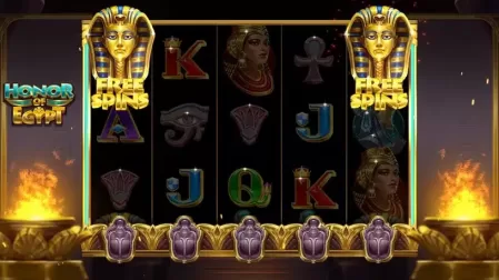 Honor of Egypt slot screenshot 2