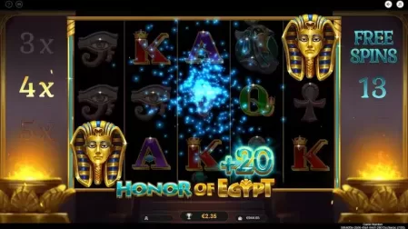 Honor of Egypt slot screenshot 5