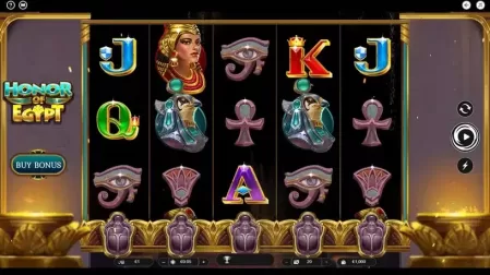 Honor of Egypt slot screenshot 1