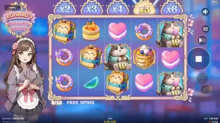 Koharus Suuuugoi Sweets slot screenshot 4