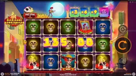 Mariachi Afortunado slot screenshot 5