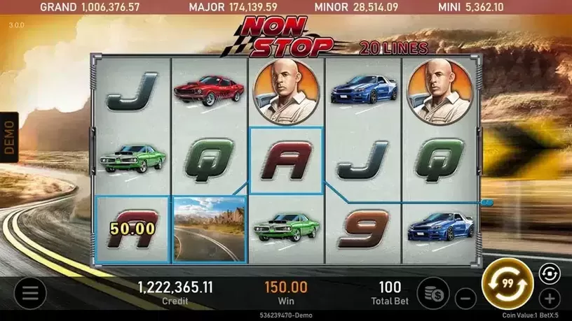 Nonstop slot screenshot 2