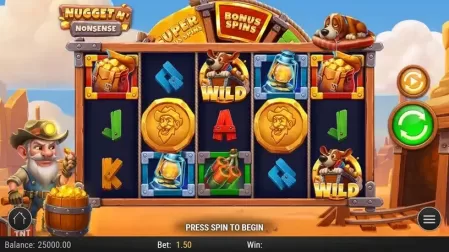 Nugget N’ Nonsense slot screenshot 1
