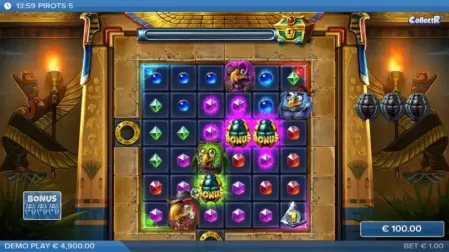 Pirots 5 slot screenshot 2