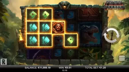 Primal Hunter Gigablox slot screenshot 3