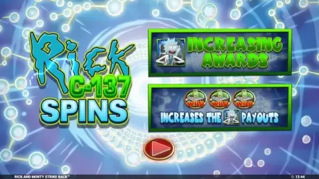 Rick And Morty Strike Back slot screenshot 5