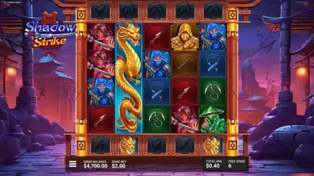 Shadow Strike slot screenshot 4