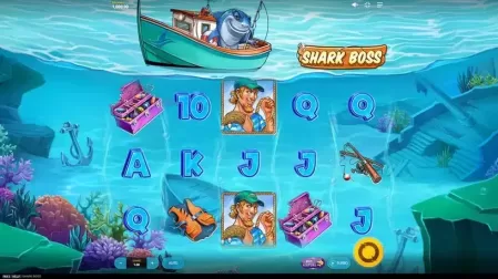 Shark Boss slot screenshot 1