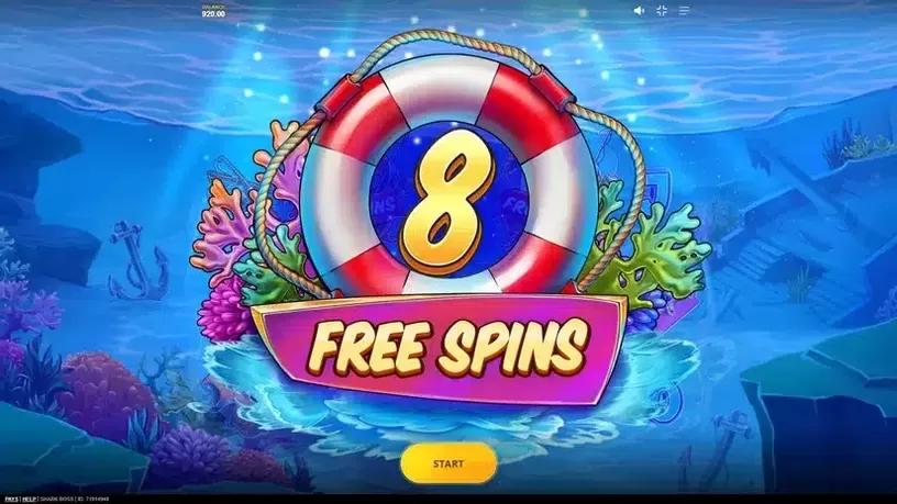 Shark Boss slot screenshot 3