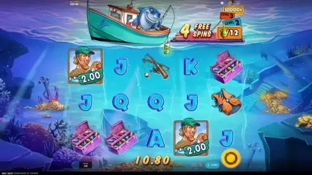 Shark Boss slot screenshot 4