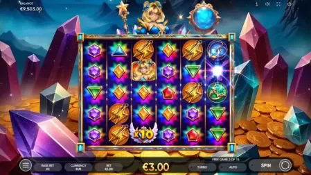 Starshine Crystals slot screenshot 4