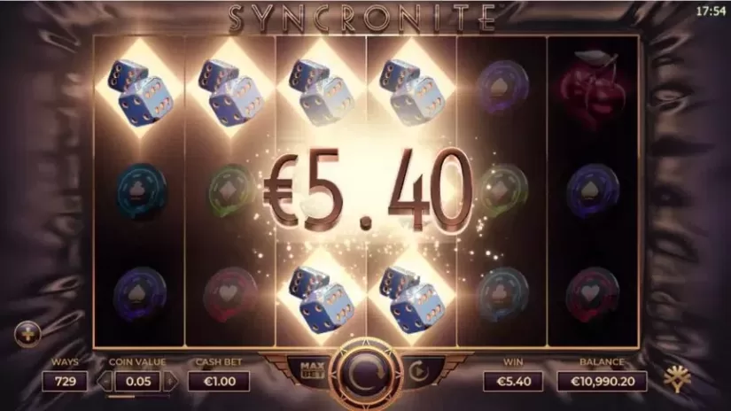 Syncronite Splitz slot screenshot 3