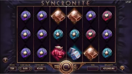 Syncronite Splitz slot screenshot 1