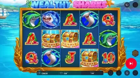 Wealthy Sharks slot screenshot 2