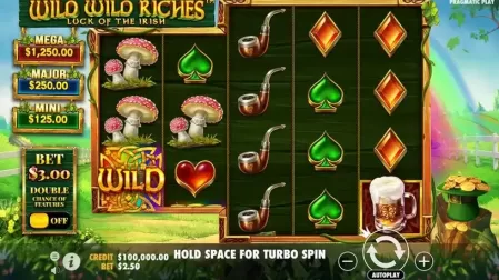 Wild Wild Riches Megaways slot screenshot 1