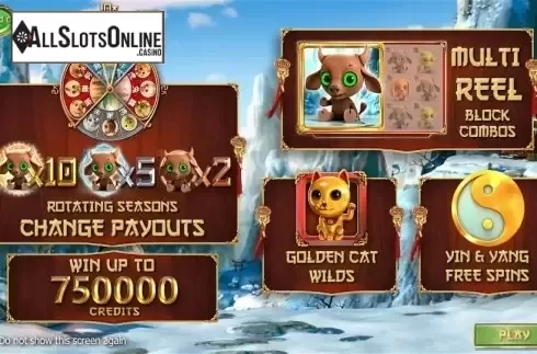 Game features. 4 Seasons from Betsoft