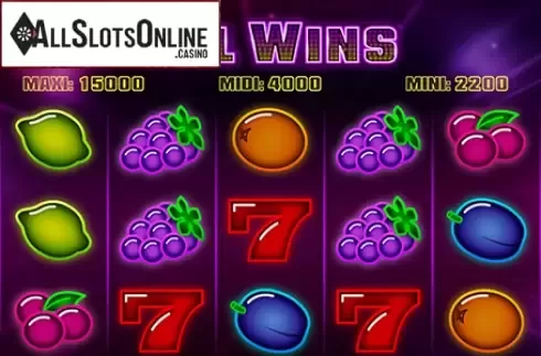 Reel Screen. 7 All Wins from Eurocoin Interactive