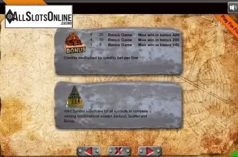 Screen6. Annunaki from Portomaso Gaming