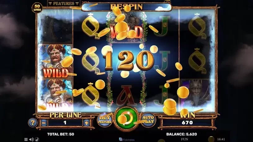 Baba Yaga Tales slot screenshot 2