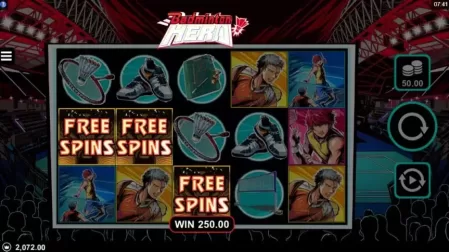 Badminton Hero slot screenshot 3