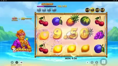 Bananza slot screenshot 3