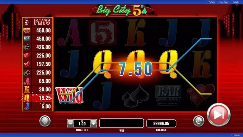 Big City 5's slot screenshot 4