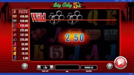 Big City 5's slot screenshot 3