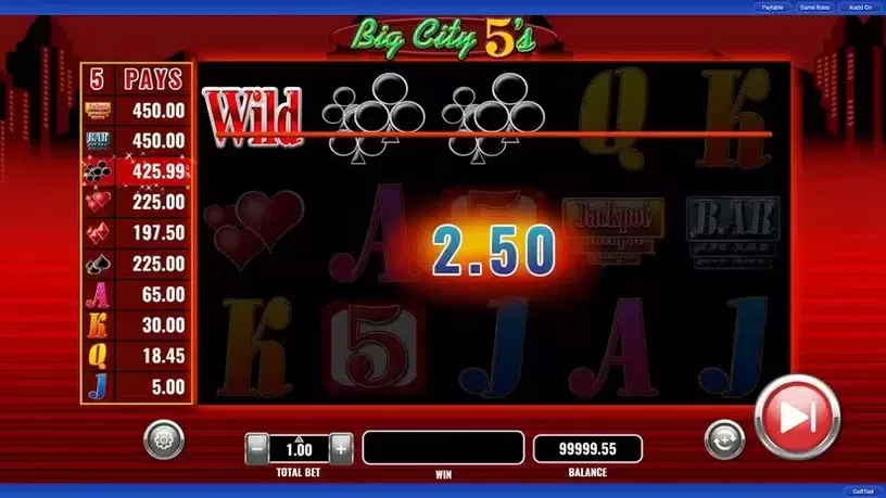Big City 5's slot screenshot 3