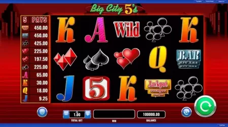 Big City 5's slot screenshot 1