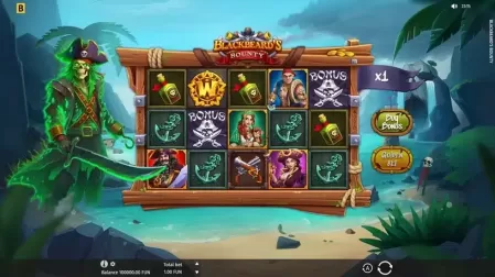 Blackbeard’s Bounty slot screenshot 1