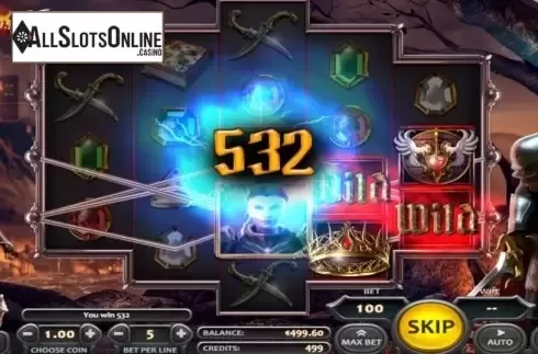 Win Screen. Blades of the Abyss from Nucleus Gaming