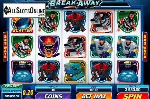 Screen6. Break Away from Microgaming