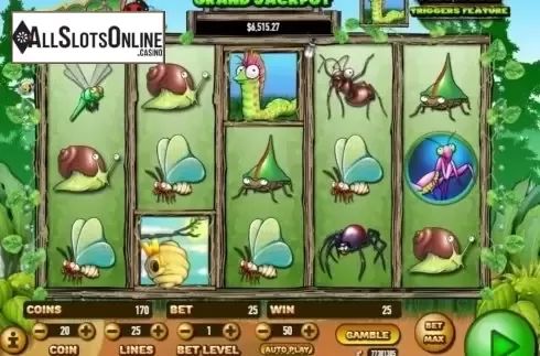 Win screen. Buggy Bonus from Habanero
