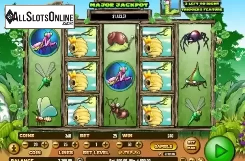 Wild Win screen 2. Buggy Bonus from Habanero