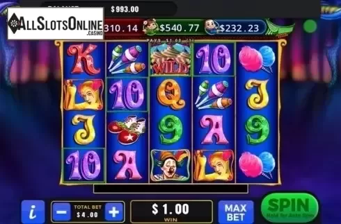 Win Screen. Circus Carnival from GMW