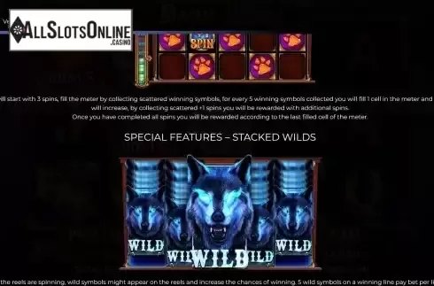 Features screen
