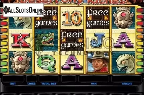 Screen2. Desert City Riches from Casino Technology