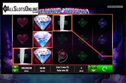 Game workflow 2. Diamond Mission from Playreels